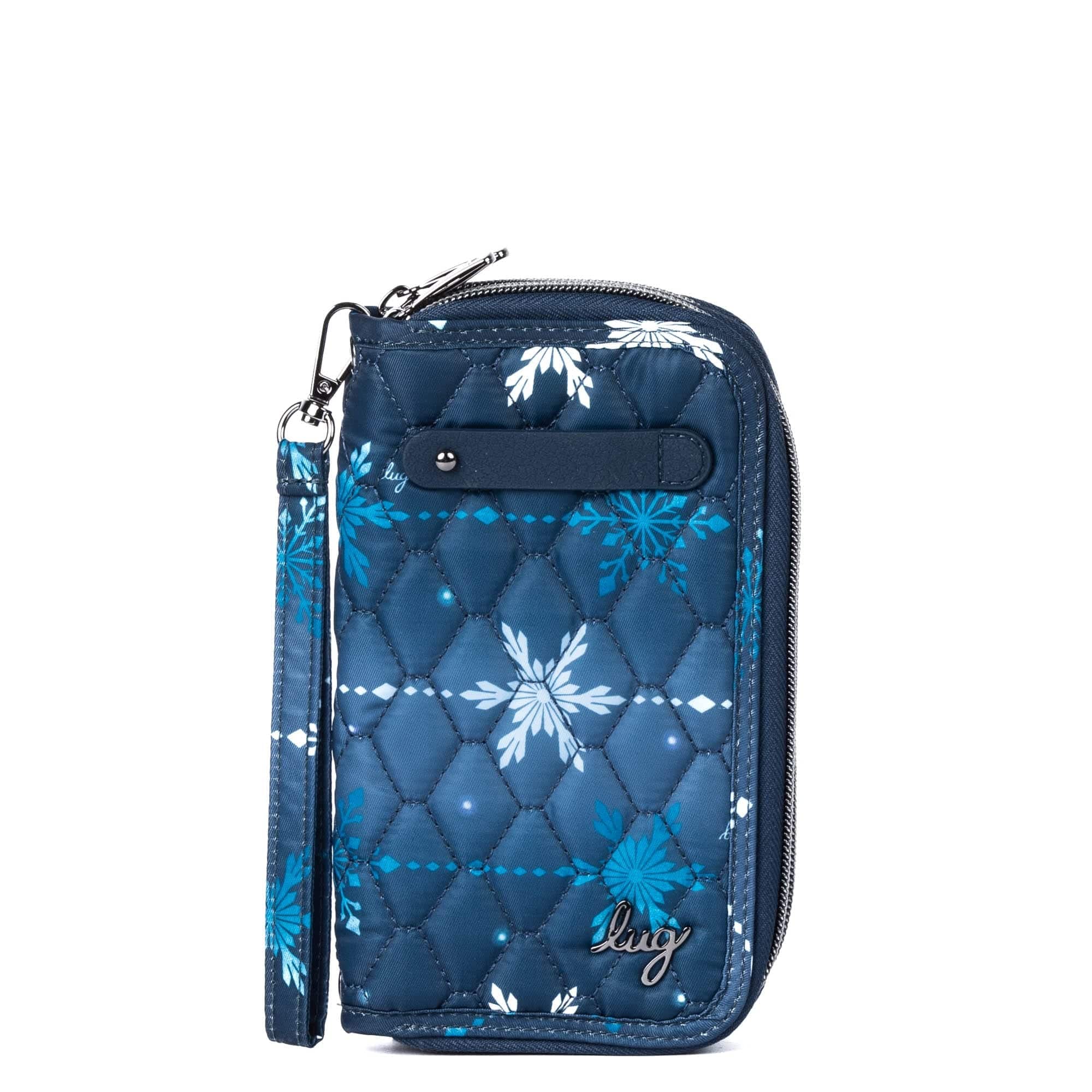 Tram Zip RFID Wallet - SNOWFLAKE NAVY - Tram_Zip_SnowflakeNavy_01